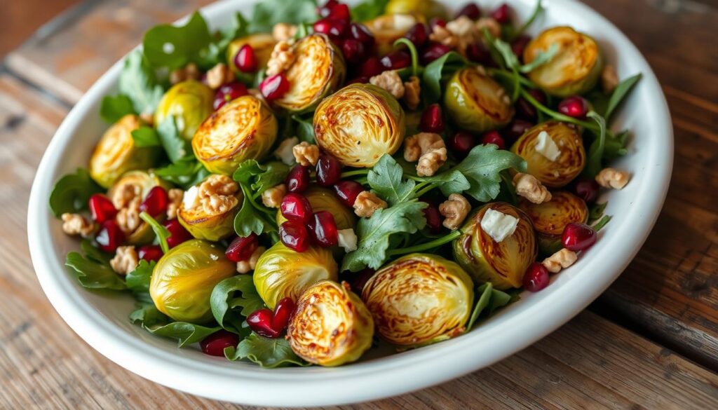 Roasted Brussels Sprout Salad