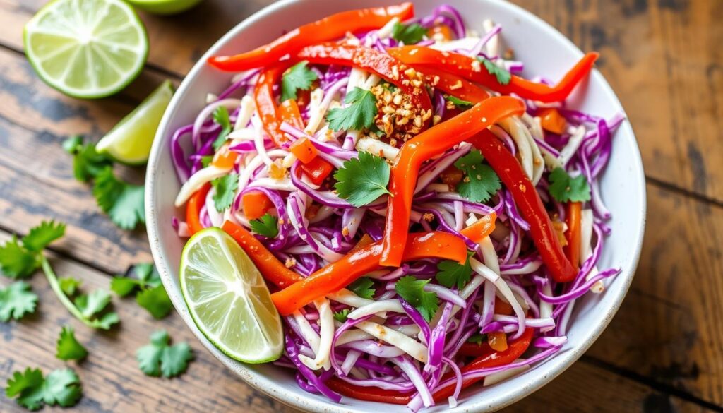 chili lime cabbage salad