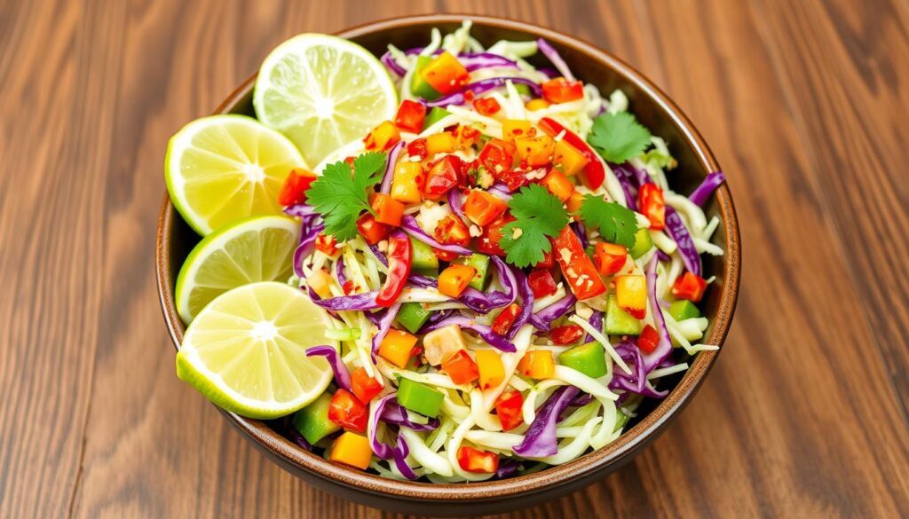 chili lime cabbage salad