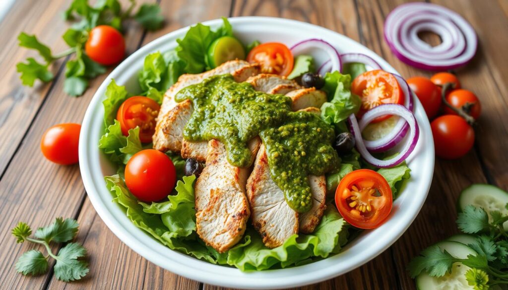 Chimichurri Chicken Salad