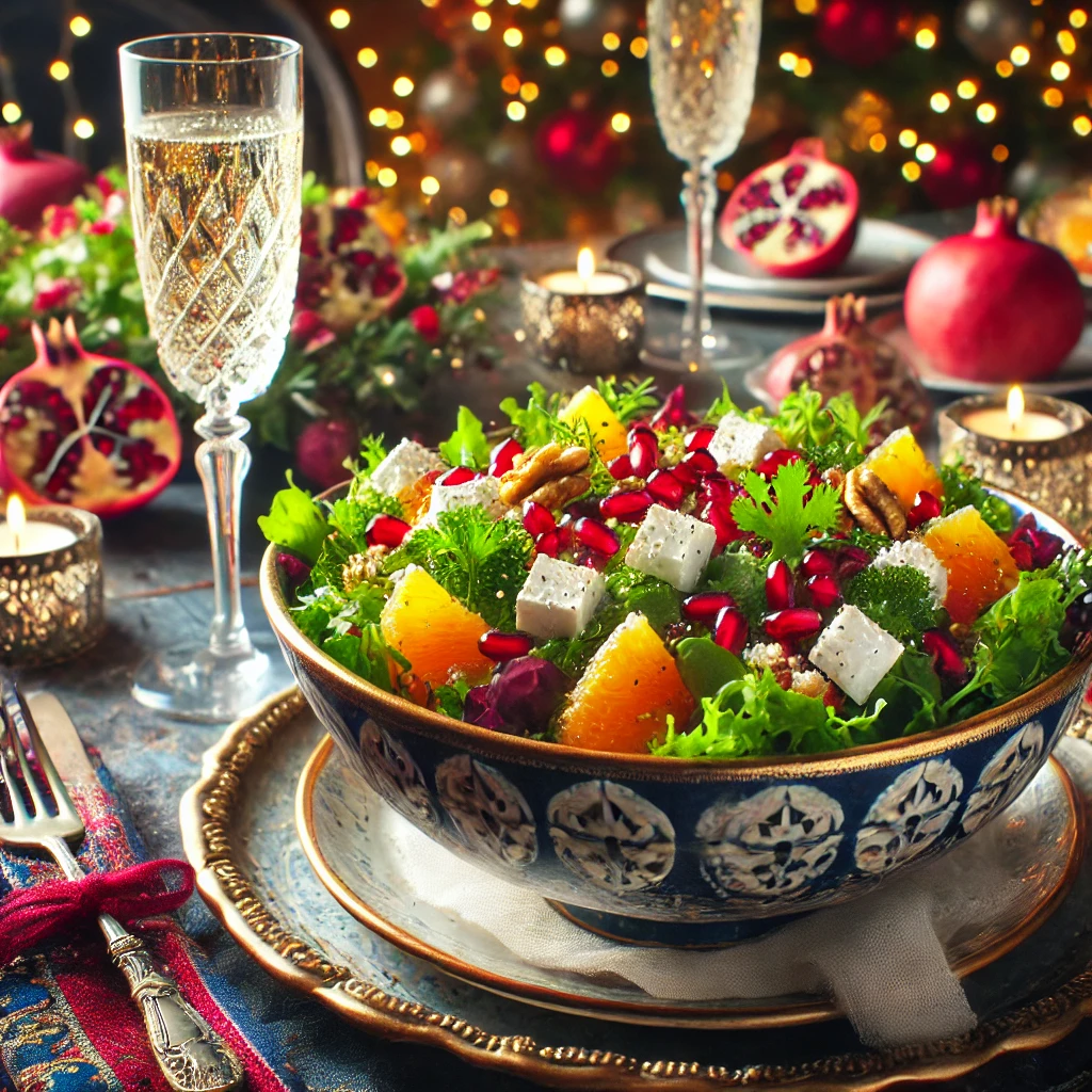 Festive New Year's Eve Salad Recipe