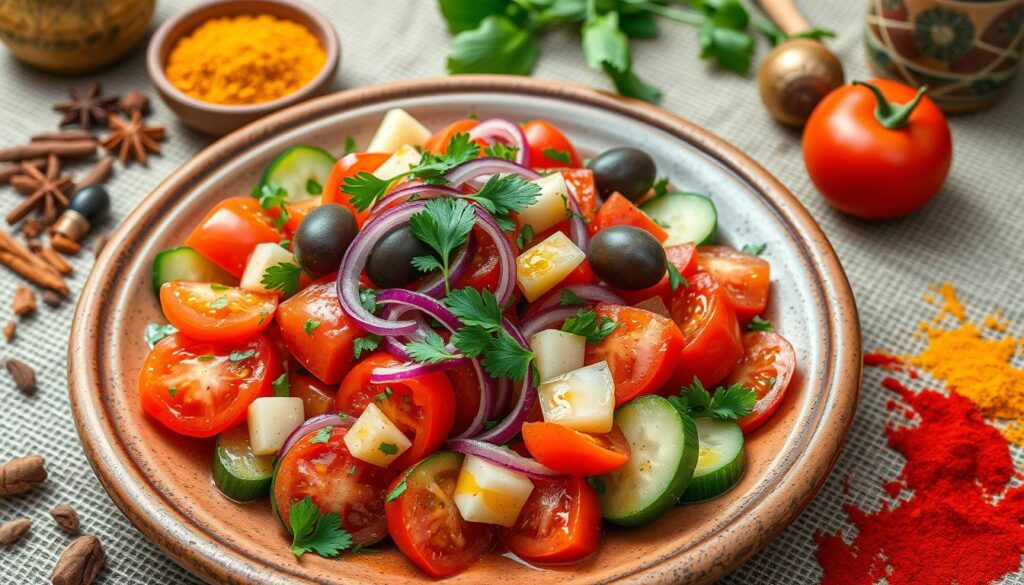 Moroccan Tomato Salad