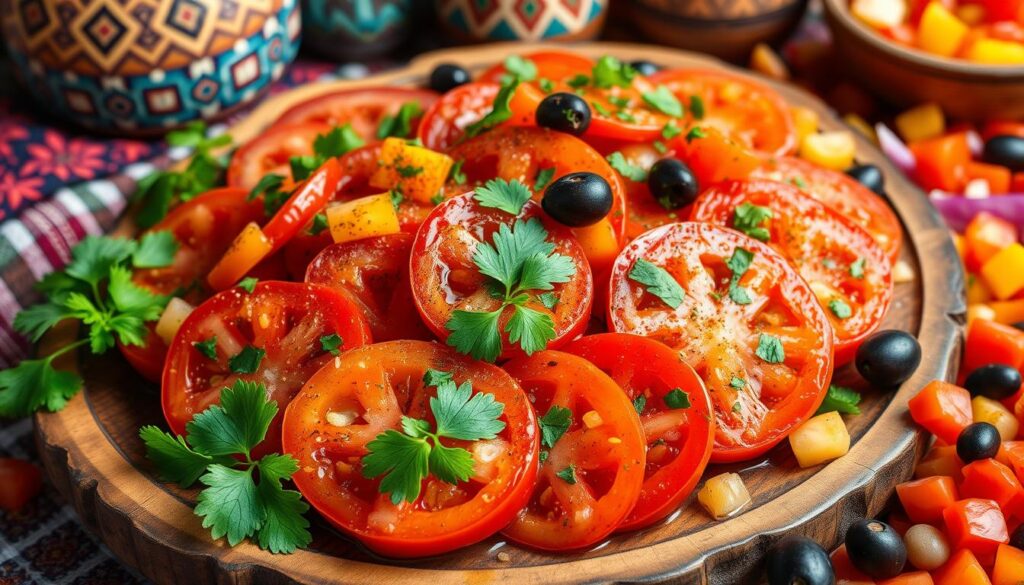 Moroccan Tomato Salad