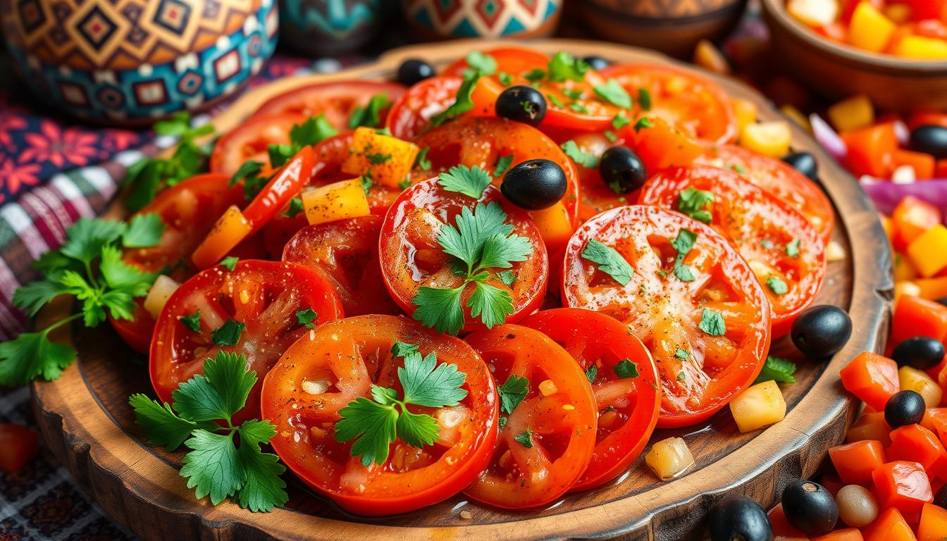 Moroccan Tomato Salad